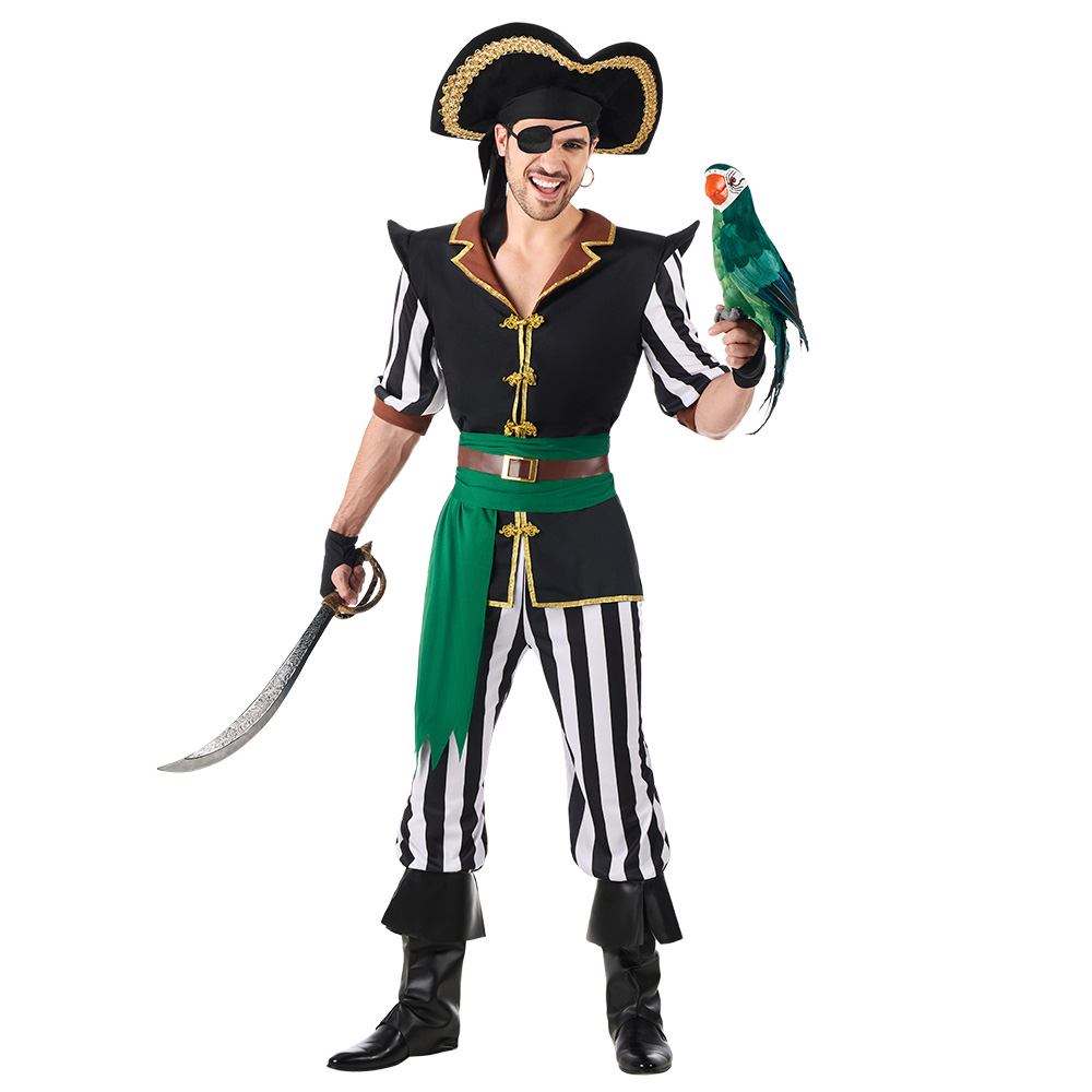 Piratenkostüm Henry ohne Hut, Grösse M/L