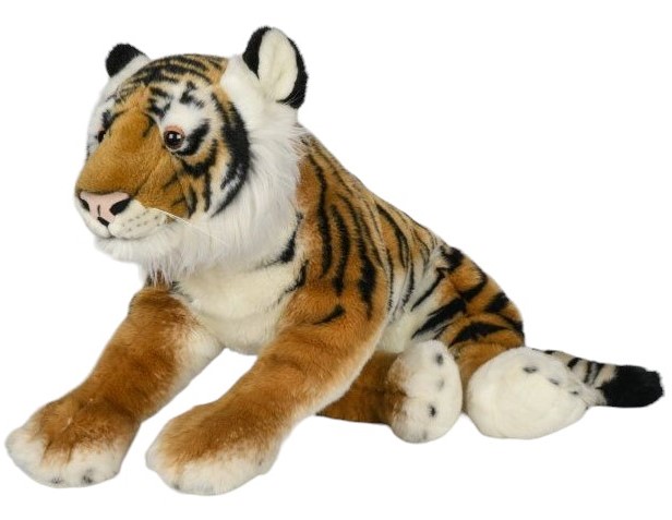 Brauner Plüschtiger, 66 cm